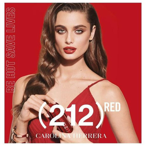 Carolina fashion herrera 212 red